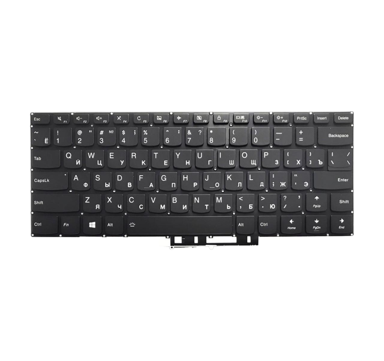 Клавіатура для ноутбука Lenovo Yoga 710-14IKB з підсвічуванням клавіш (86282)