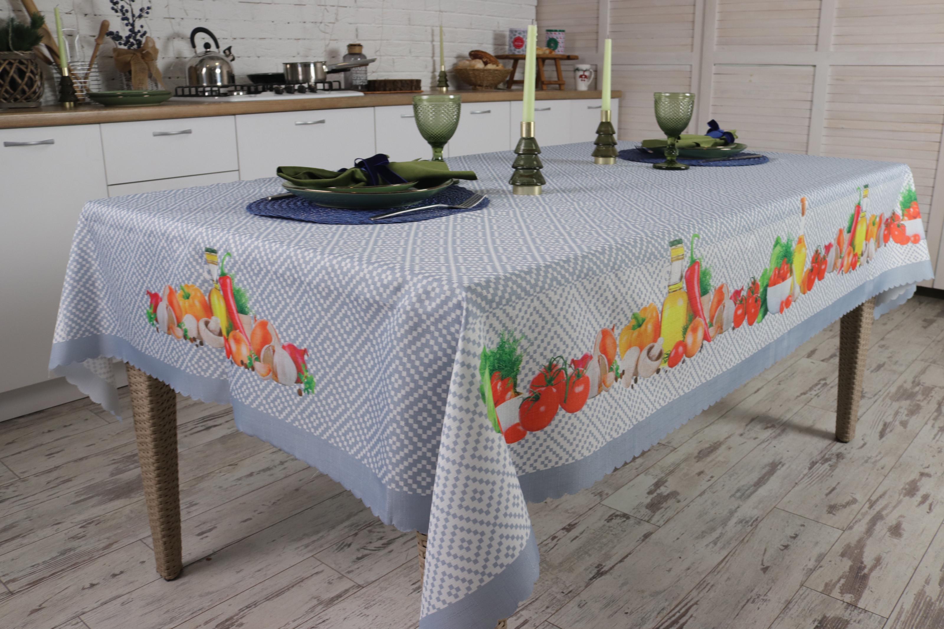 Скатерть кухонная Tropik Golden Laurel 140x220 см (8828-4) - фото 2 Скатерть кухонная Tropik Golden Laurel 140x220 см (8828-4) - фото 2