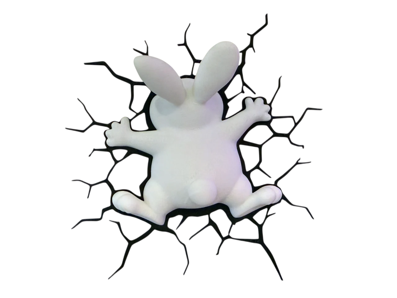 Магнит Открытый кролик Bunny Splat Fridge Magnet 15 см Магнит Открытый кролик Bunny Splat Fridge Magnet 15 см