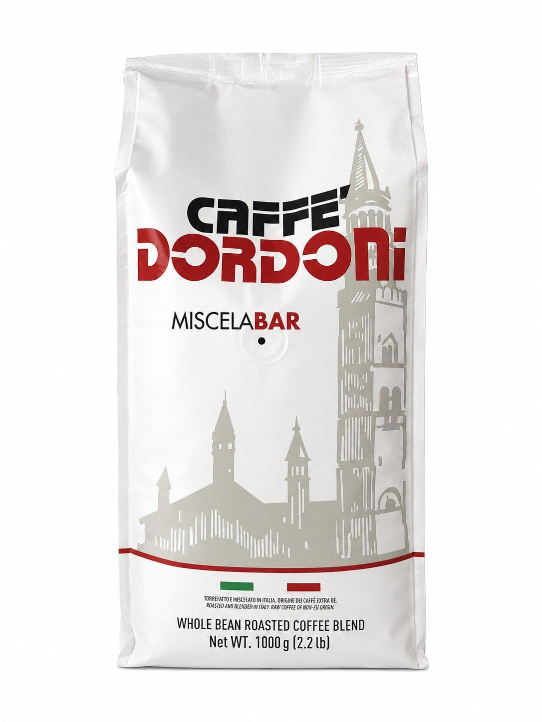 Кава в зернах Carraro DORDONI суміш арабіки та робусти для еспресо 1 кг (36811765)