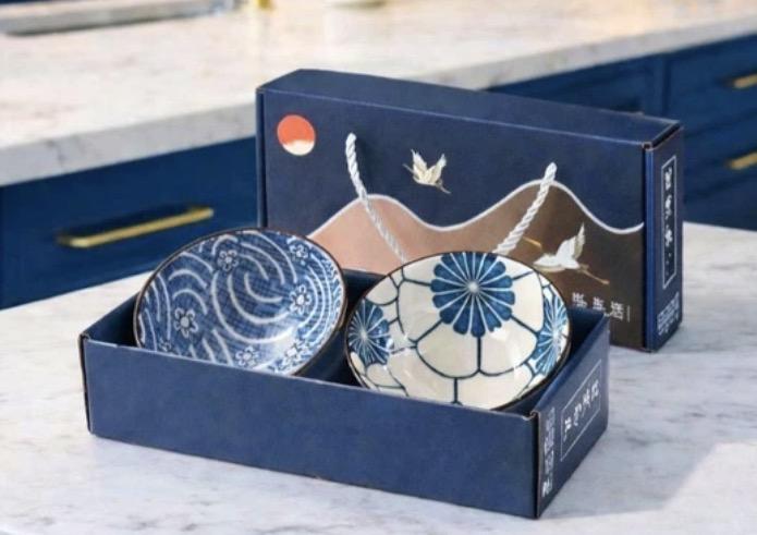 Набор столовой посуды на 2 персоны подарочный