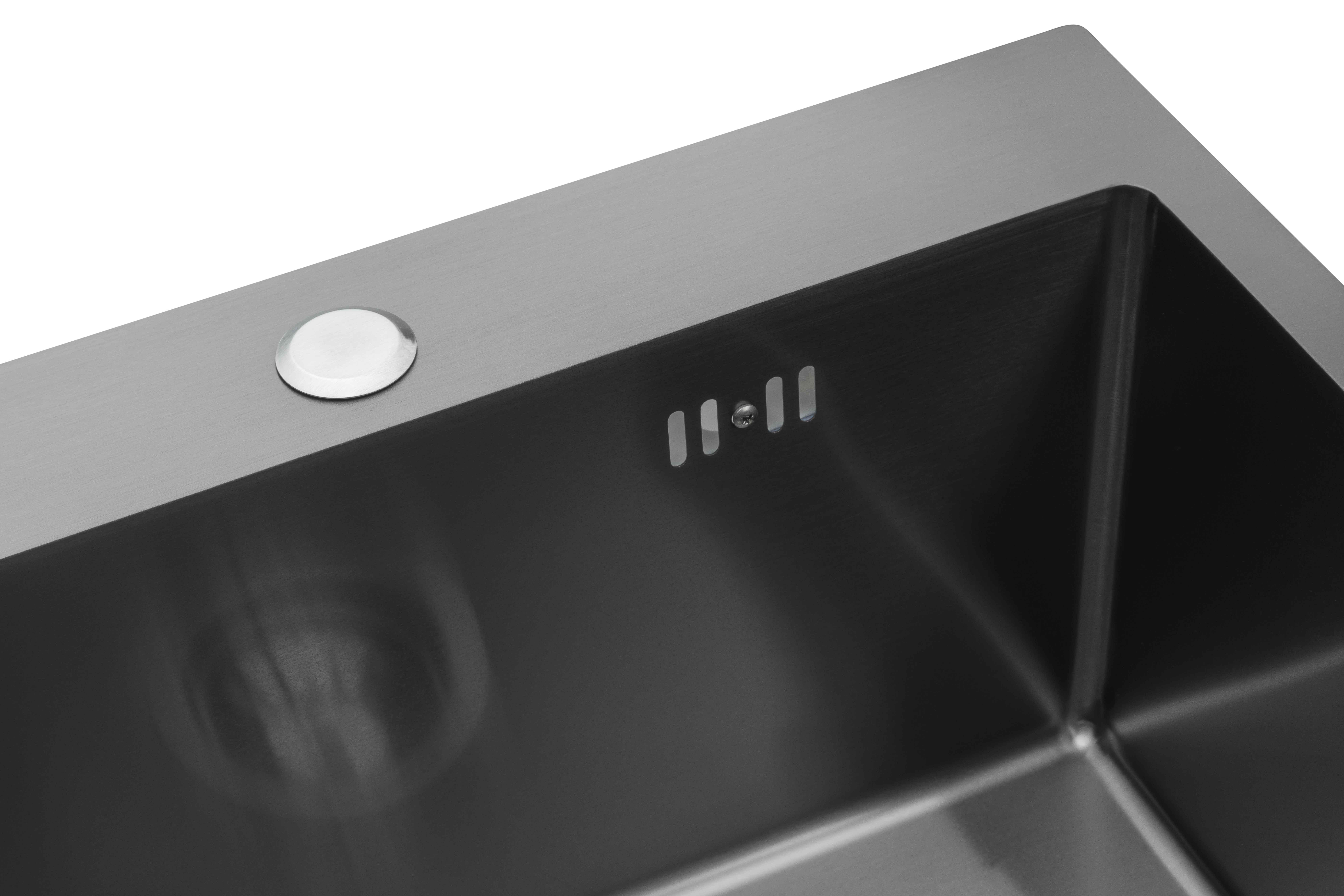 Мийка для кухні Granado Galera S201 Black (GS02201BB) - фото 3 Мийка для кухні Granado Galera S201 Black (GS02201BB) - фото 3