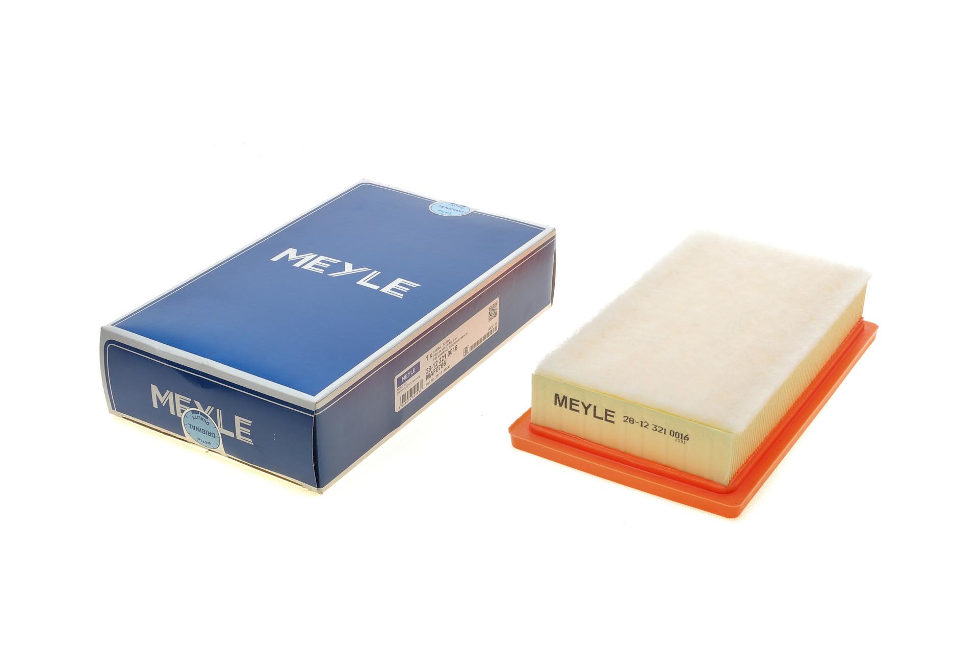 Фільтр повітряний Meyle для Hyundai Accent V 1,6 16V 17-/Kia Rio IV 1,0-1,6 i/1,4 CRDi 17- 28- (12 321 0016)
