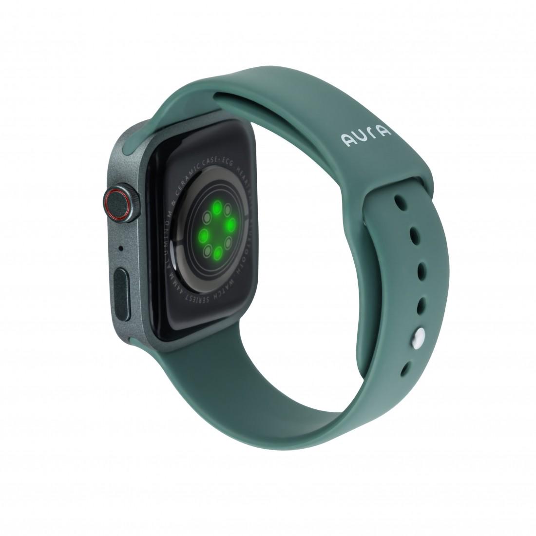 Смарт-годинник Aura X1 Pro 44 мм Green - фото 3