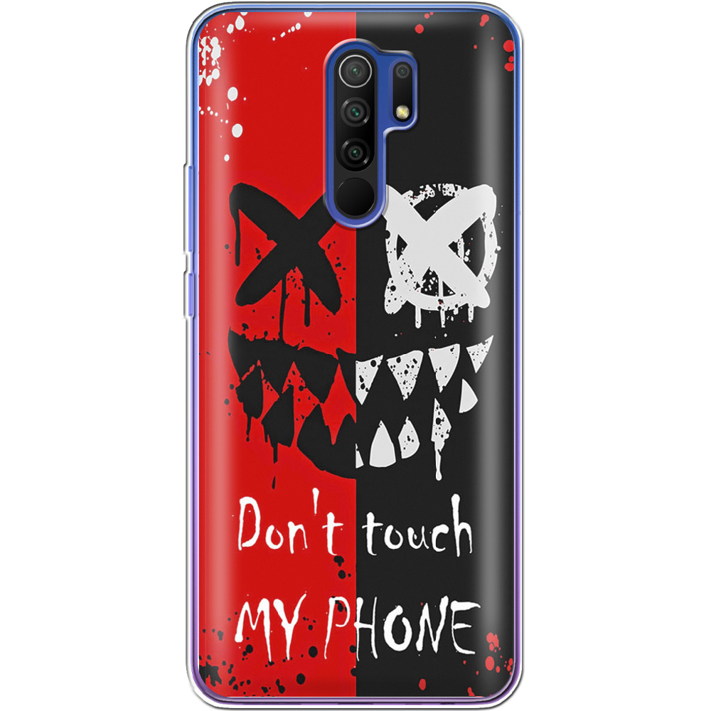 Чехол BoxFace Xiaomi Redmi 9 Bad Smile Прозрачный силикон (40233-up2468-40233)