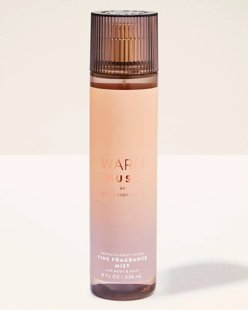 Спрей парфюмированный для тела Bath & Body Works Warm Musk Mist 236 мл (667659429035)