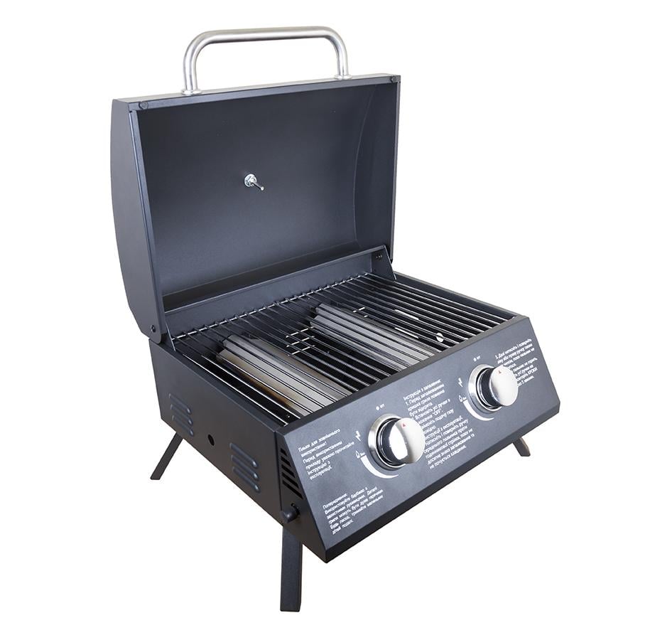 Гриль-барбекю газовый Levistella Gas Grill Mini GLV200302T Серый (14-16-LVS3350) - фото 2