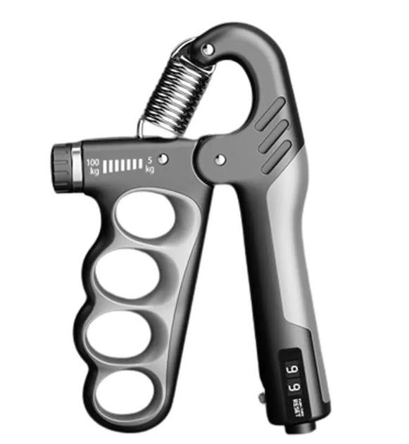 Эспандер кистевой с пружинным счетчиком с регулируемой нагрузкой 5/100 кг (MA468)