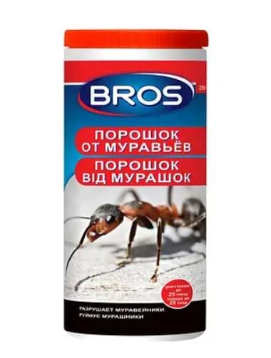 Порошок інсектицидний Bros від мурах 100 г (10553789) - фото 1