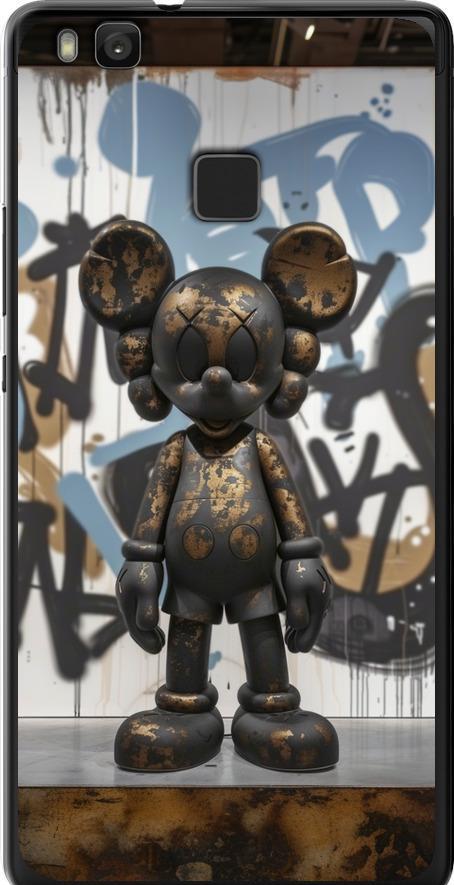 Чехол на Huawei P9 Lite Bronze kaws v2 (6098t-298-42517)