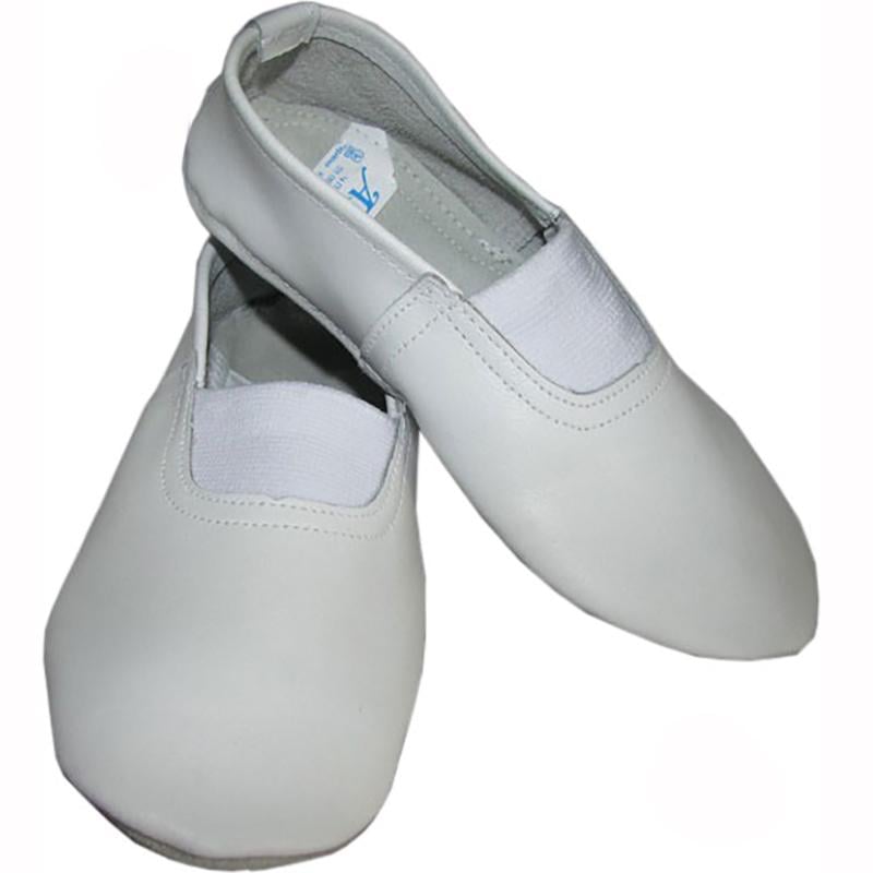 Чешки детские кожаные унисекс р. 22,5 14 см Белый (1931440386)