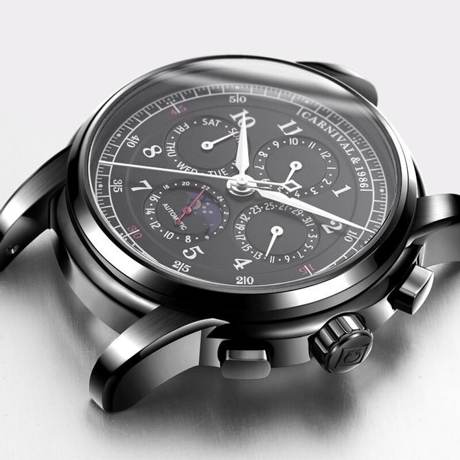 Наручные часы Carnival Sky Moon с автоподзаводом (1563271456) - фото 4 Наручные часы Carnival Sky Moon с автоподзаводом (1563271456) - фото 4