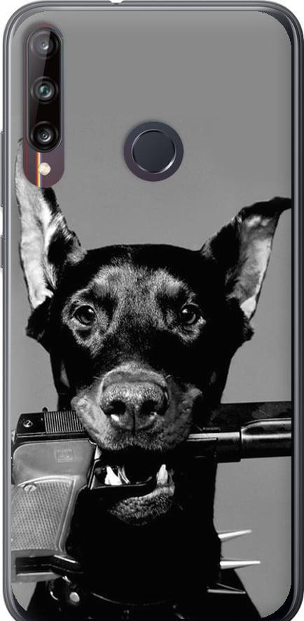 Чехол на Huawei P40 Lite E Доберман (2745t-1875-42517) Чехол на Huawei P40 Lite E Доберман (2745t-1875-42517)