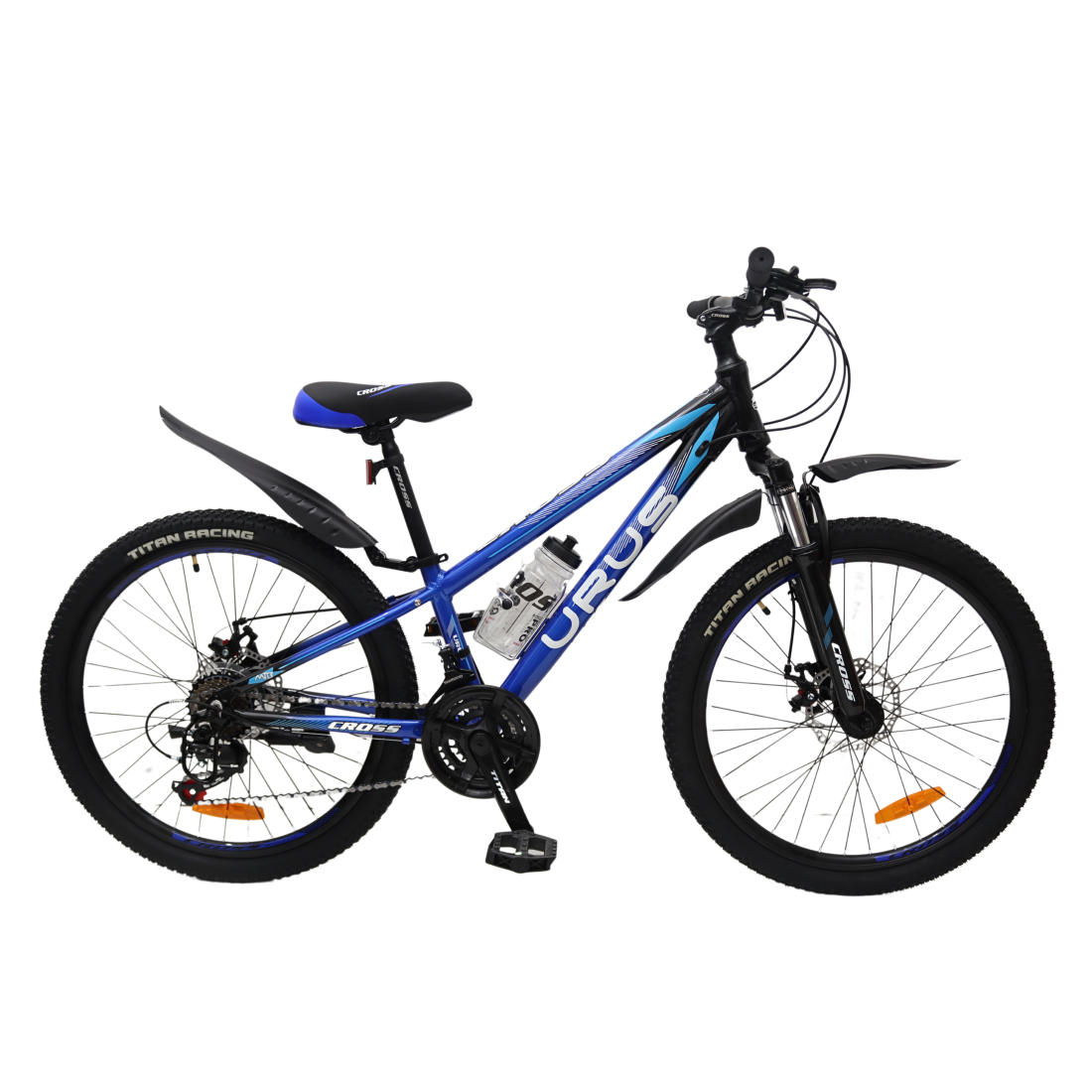 Велосипед Cross URUS 2024 24"/11" Синий