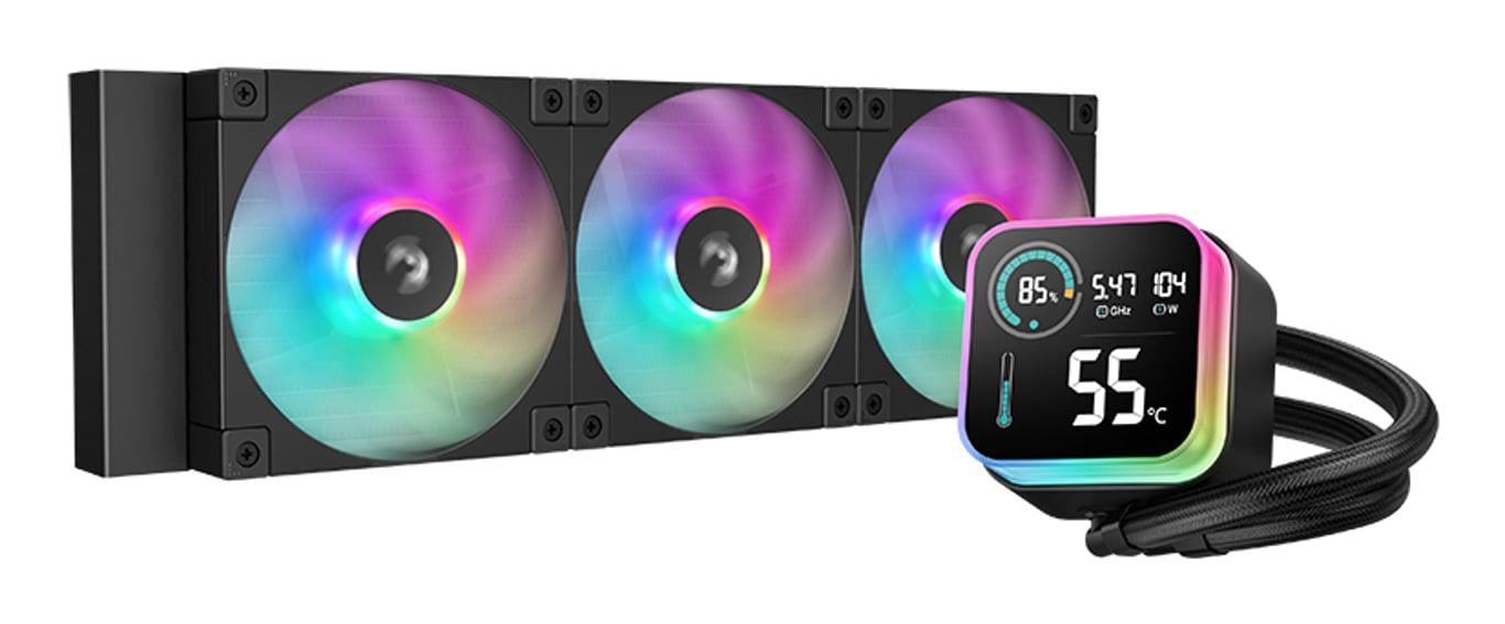 Водяне охолодження Deepcool LQ360 Чорний (R-LQ360-BKLSMW-G-1)