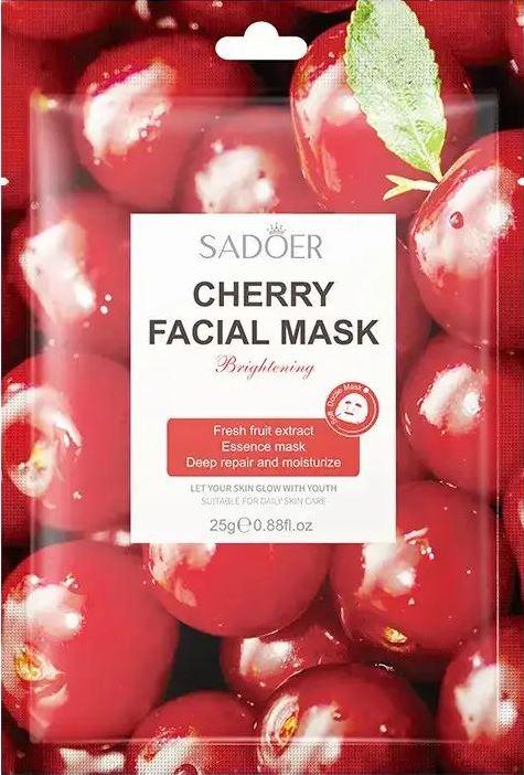 Маска для лица тканевая Sadoer Cherry 25 г (18211)
