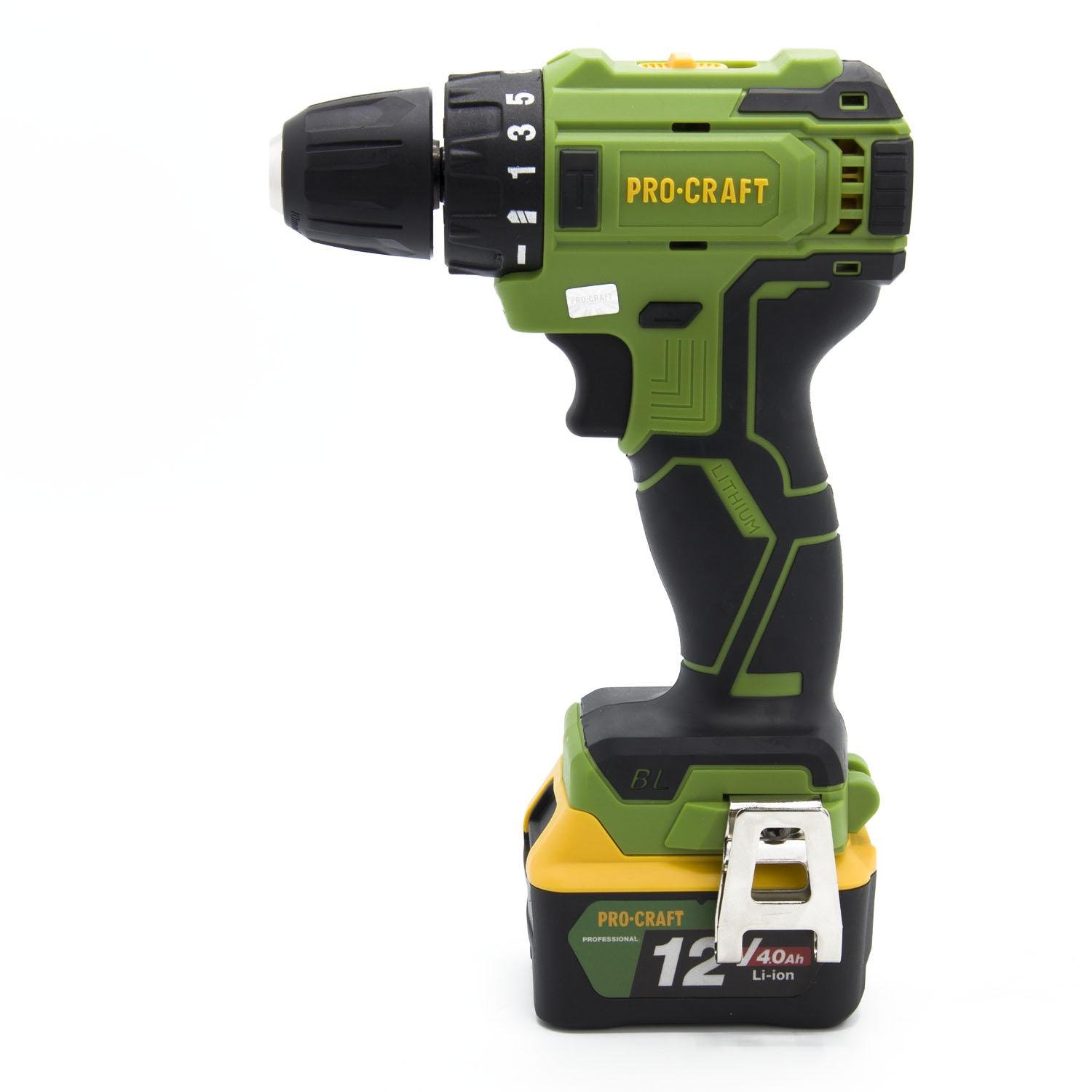 Шуруповерт акумуляторний Procraft PA18BL безщітковий