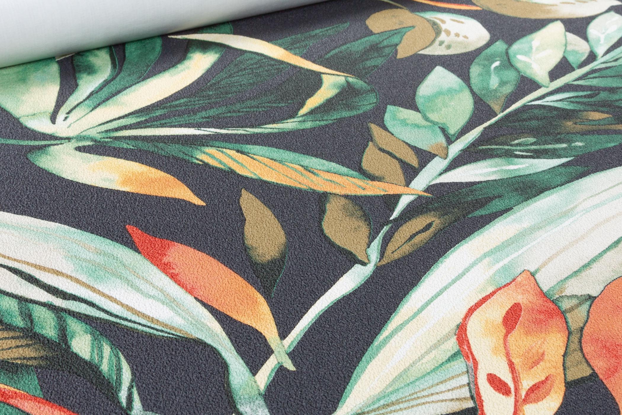 Обои флизелиновые GrandecoLife Karuna A71202 Декор винил горячего тиснения 0,53х10,05 м Разноцветный