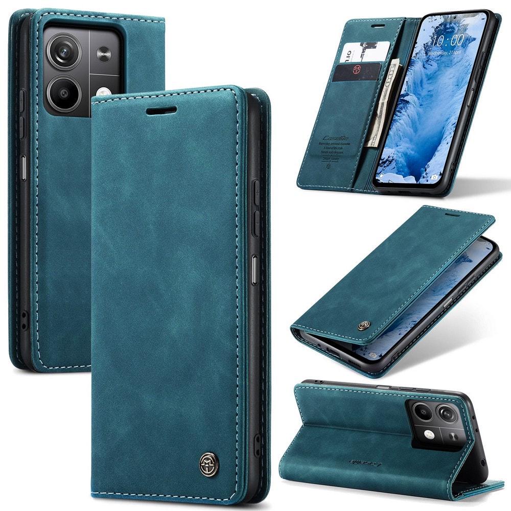 Чехол книжка с магнитом Xiaomi Redmi Note 13 5G CaseMe Sea Green (35386-56)