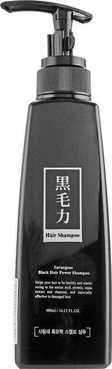 Шампунь для пошкодженого волосся Black Hair Power Shampoo 480 мл (1035129399) - фото 4 Шампунь для пошкодженого волосся Black Hair Power Shampoo 480 мл (1035129399) - фото 4