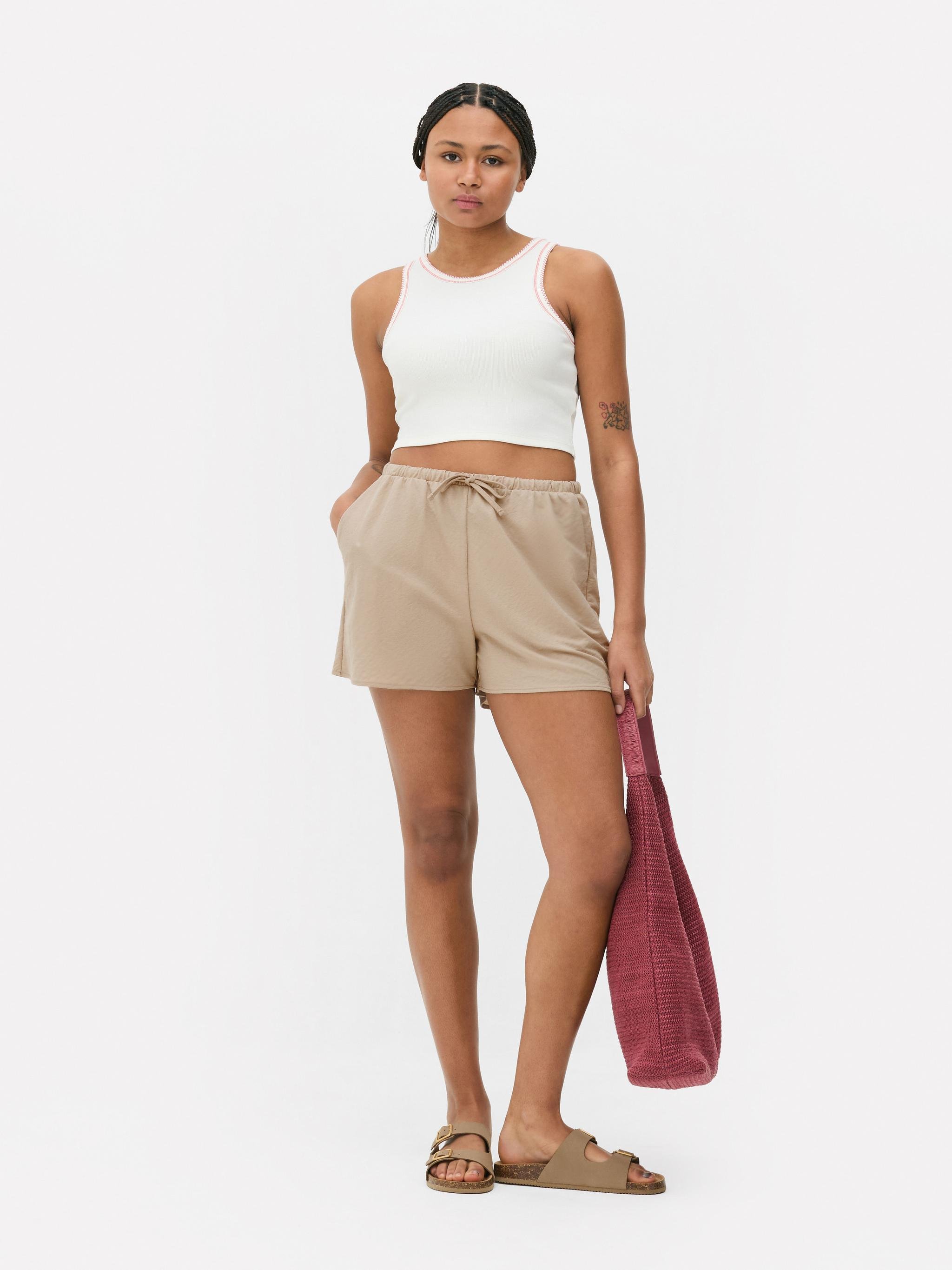 Шорти PRIMARK 4454202 XS Бежевий