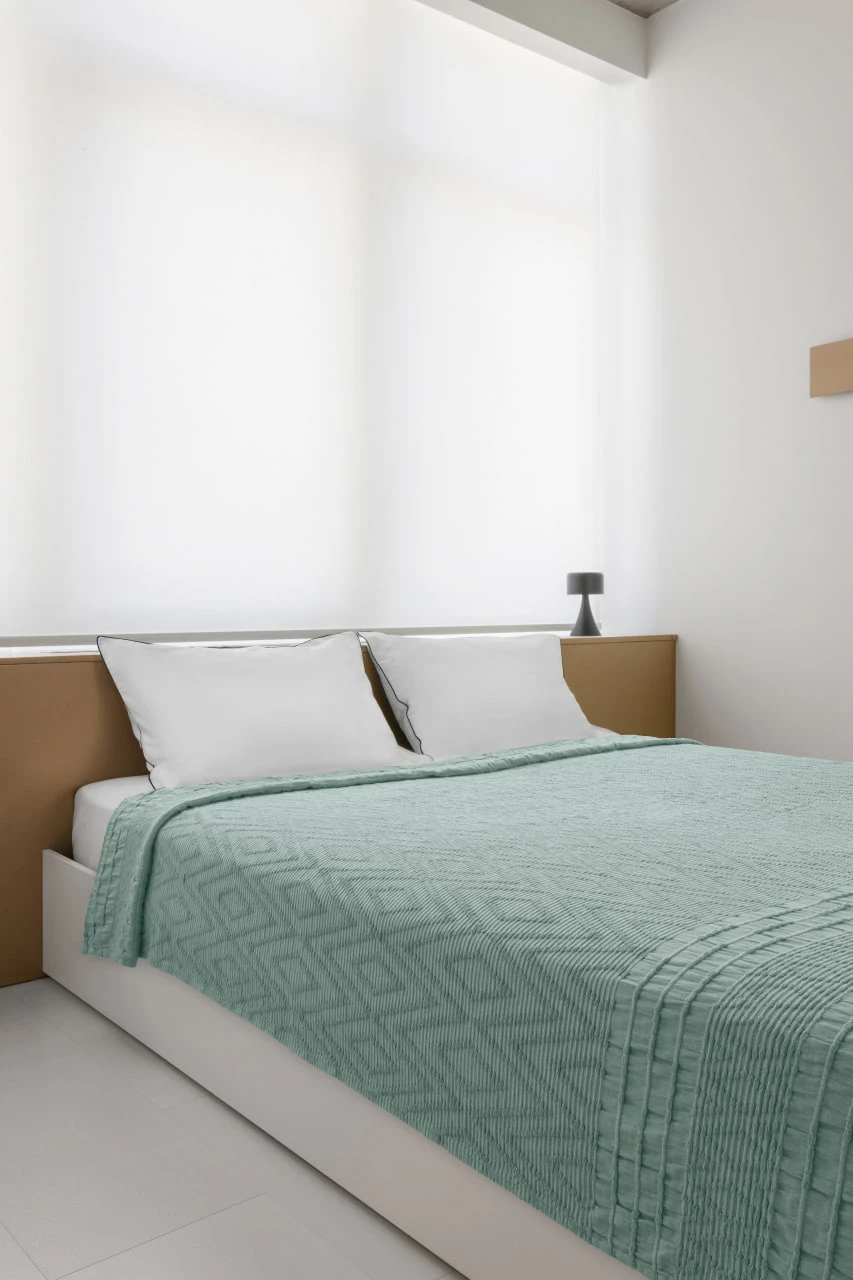 Покрывало на кровать HYGG Moon King Size 240х260 см Мятный (325787)