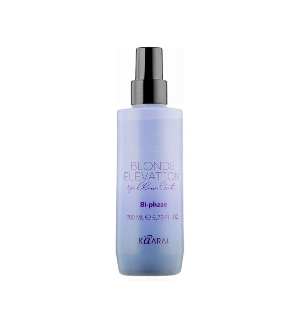 Двофазний кондиціонер для волосся антижовтий Kaaral Blonde Elevation Yellow Out Bi-Phase Conditioner 200 мл
