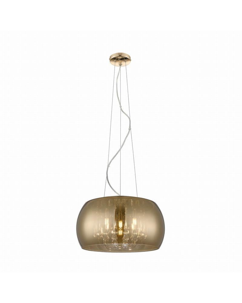 Люстра Zuma Line P0076-01A-F7HF Linos G9 1x33W IP20 Gold (19258678)