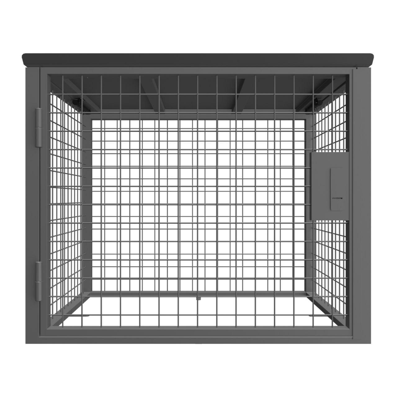 Бокс для генератора антивандальный БГСз-01 сетчатый уличный с замком 1000х800х800 мм (1985776176/К0161) - фото 2 Бокс для генератора антивандальный БГСз-01 сетчатый уличный с замком 1000х800х800 мм (1985776176/К0161) - фото 2