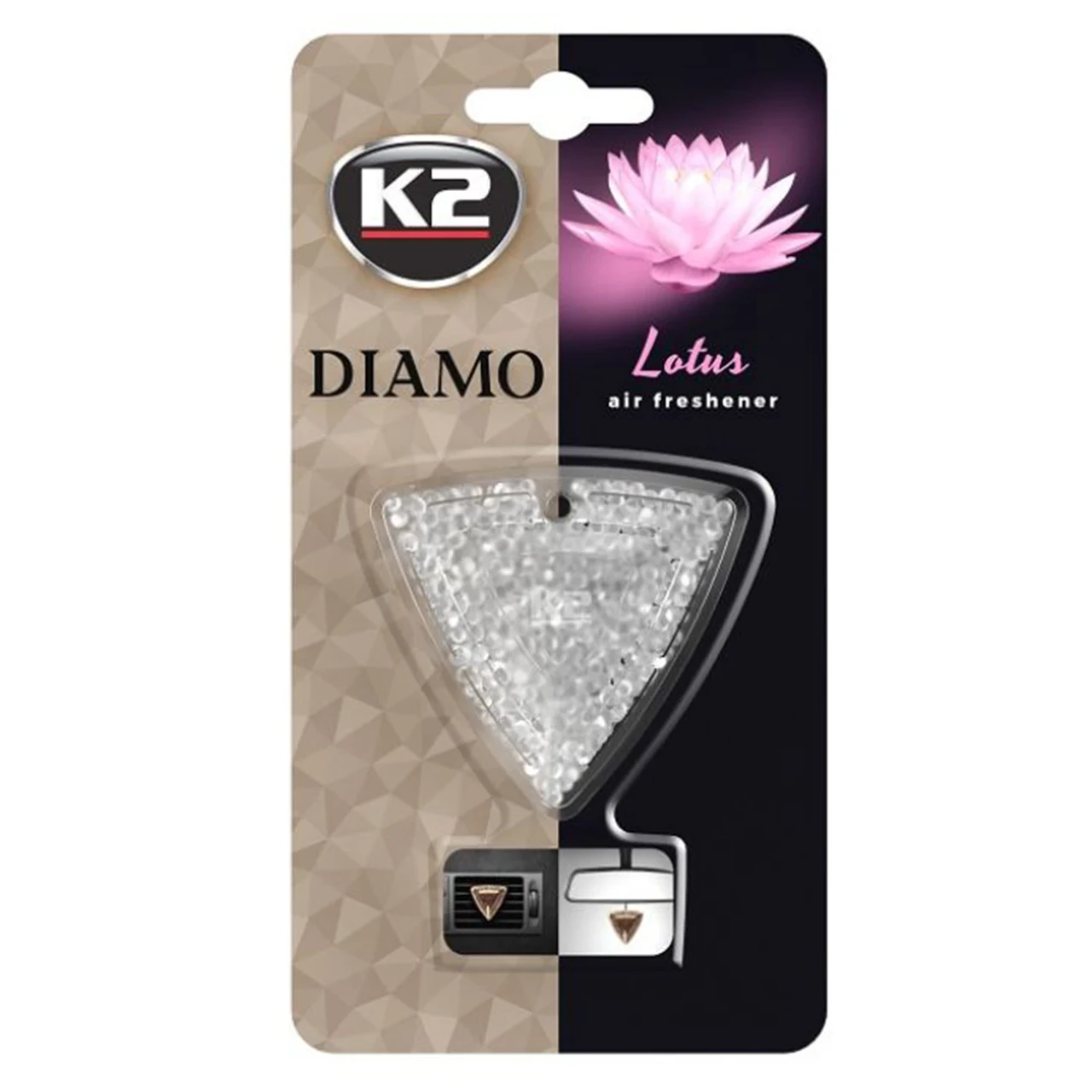 Ароматизатор для салона авто K2 Diamo Лотос 15 г (V88LOT)