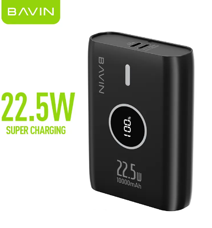 Повербанк Bavin PC003 10000 мАч 22,5 Вт Fast Charging Черный (10196155) - фото 5