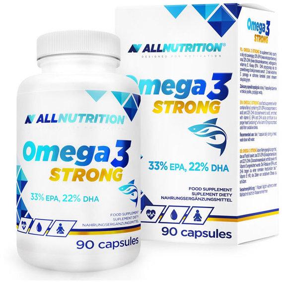 Омега для спорта All Nutrition Omega-3 Strong 90 Caps