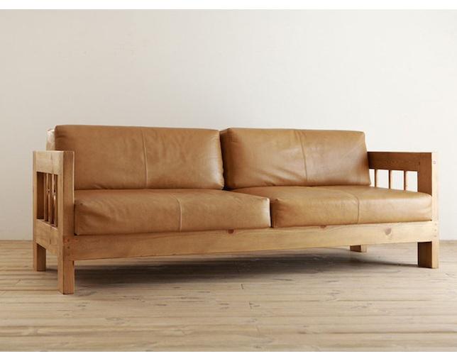 Диван деревянный мягкий JecksonLoft Земас искусственная кожа 76х80х120 см Коричневый (0211) - фото 4 Диван деревянный мягкий JecksonLoft Земас искусственная кожа 76х80х120 см Коричневый (0211) - фото 4