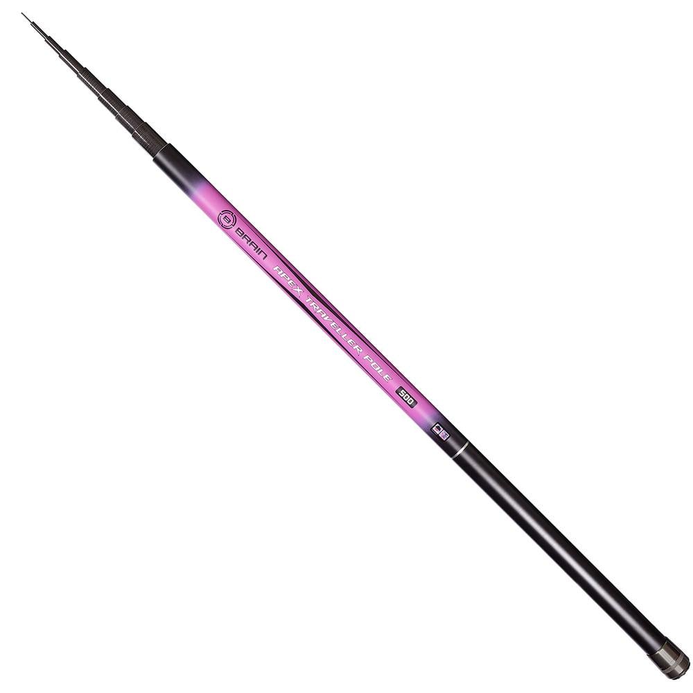 Вудилище махове Brain Apex Traveller з телескопічною конструкцією 3,7 м 171 г (14-79-18584461)