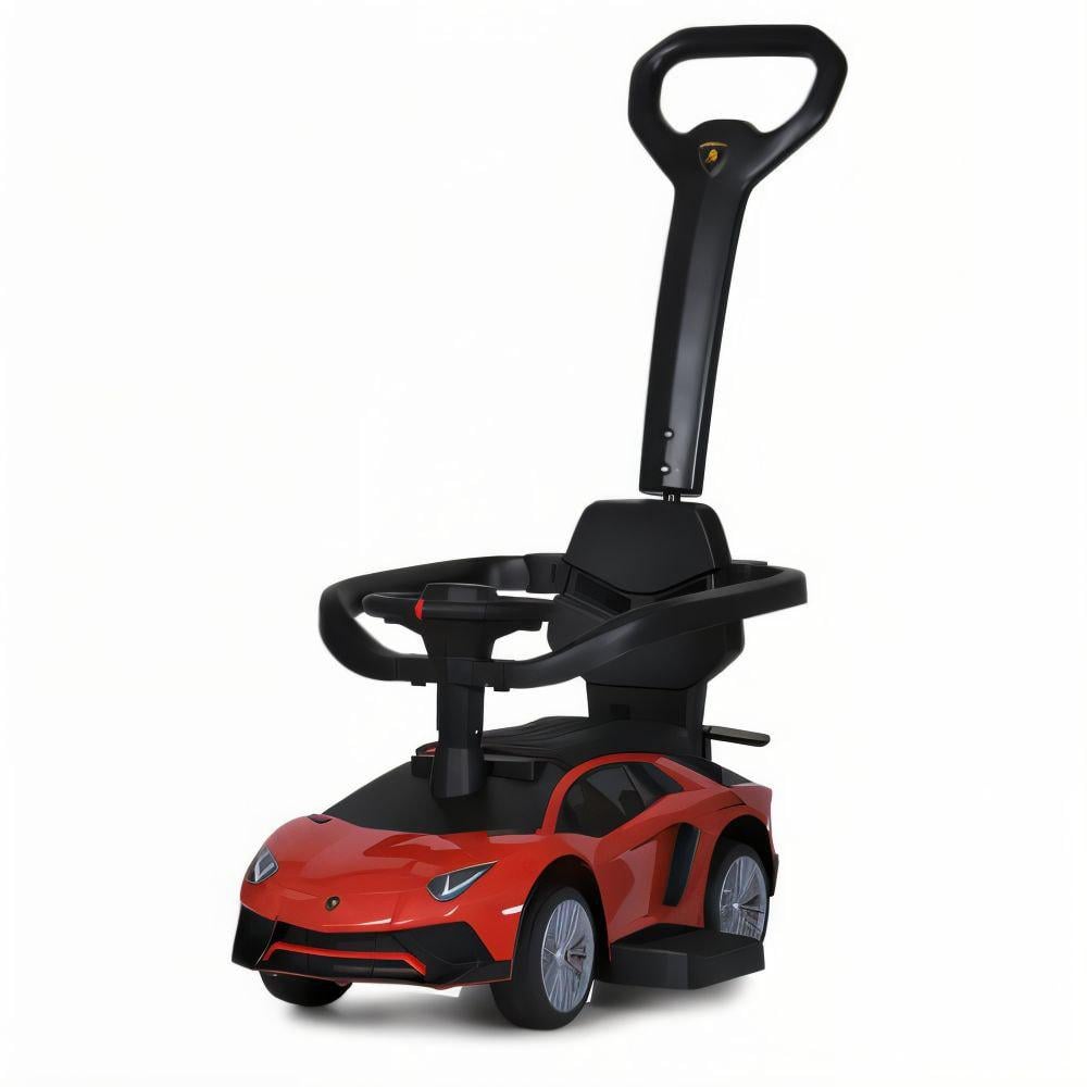 Каталка-толокар Lamborghini с музыкой и светом Красный (23730223)