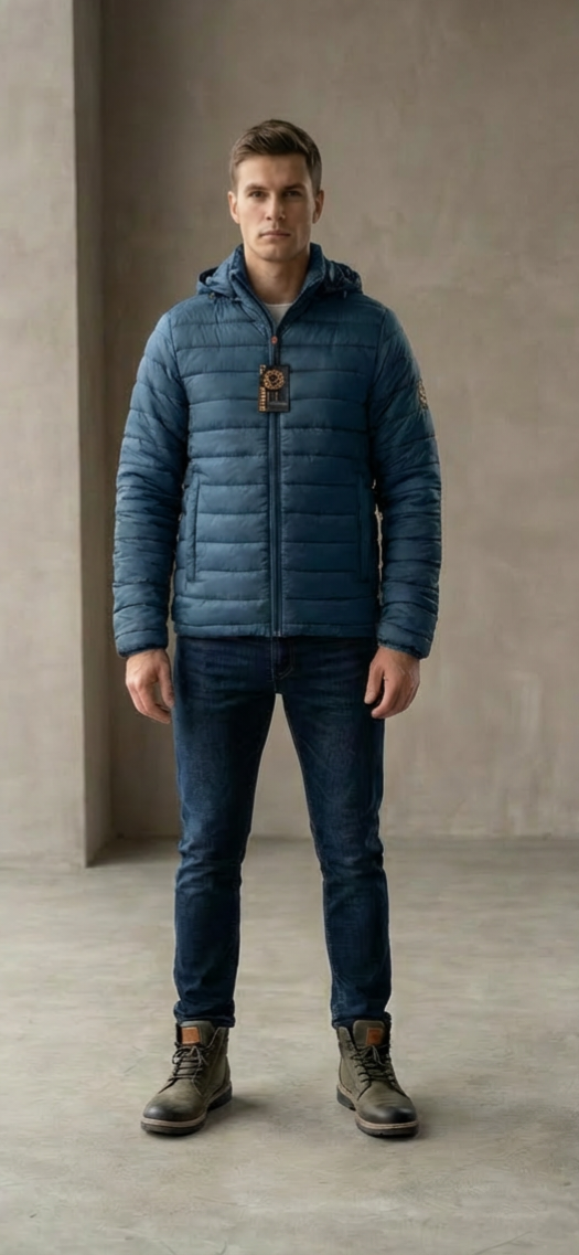 Куртка чоловіча Just Emporio XL Синій (1617) - фото 1 Куртка чоловіча Just Emporio XL Синій (1617) - фото 1