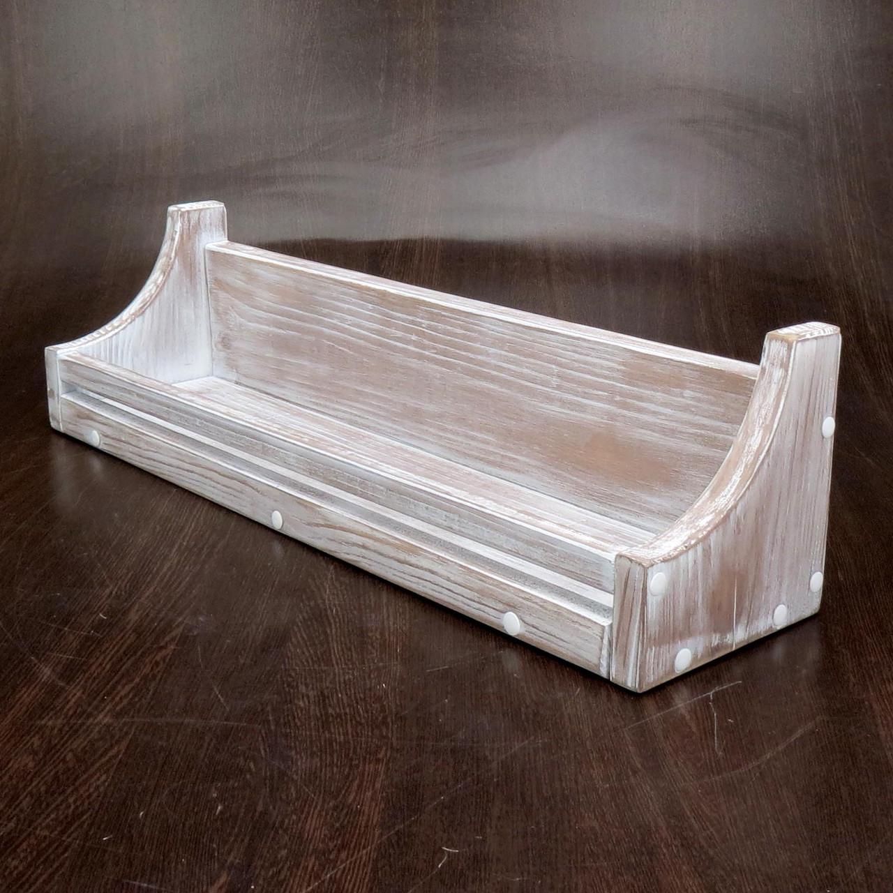 Полка настенная из дерева Ла/Пас Браш (ПНС/000122)