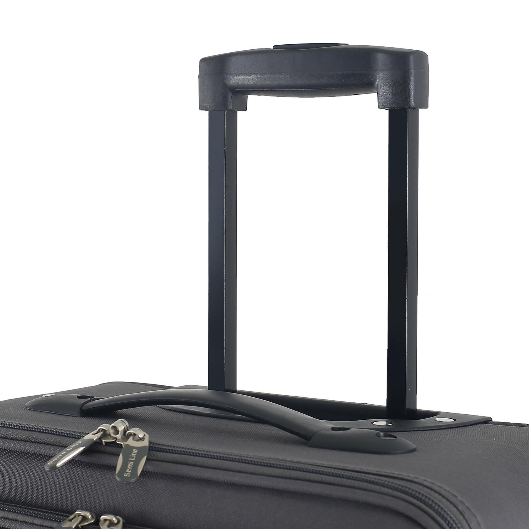 Чемодан SEMI LINE 28" L Grey/Orange Lines (T5754-3) - фото 7 Чемодан SEMI LINE 28" L Grey/Orange Lines (T5754-3) - фото 7