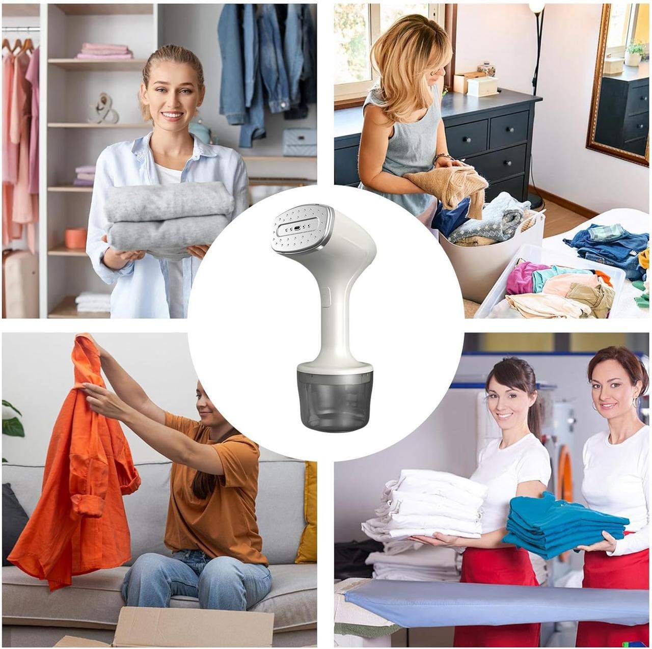 Отпариватель для одежды и мебели вертикальный с паровым ударом 1200 Вт 0,5 л (2564180900) - фото 2