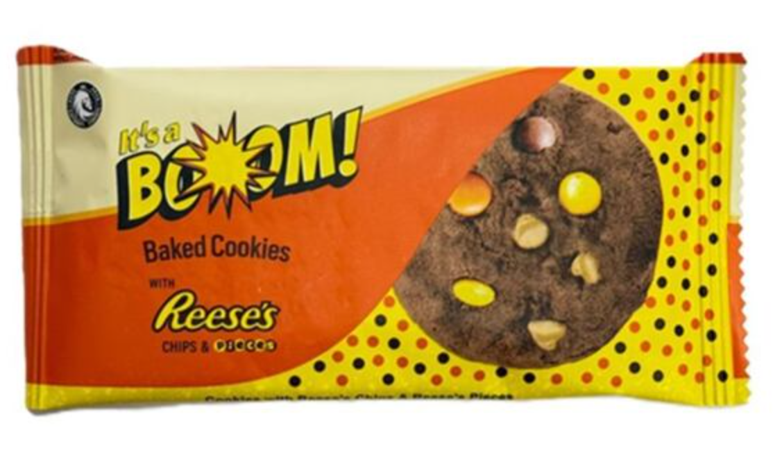 Шоколадное печенье It's a Boom Reese's Cookies with Peanut Butter Filling 25 г (2576847024)