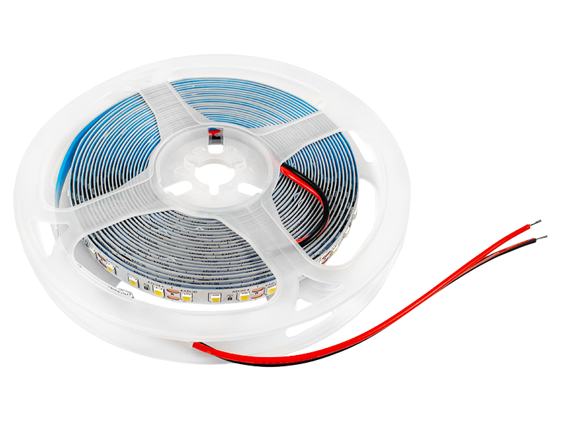 Светодиодная лента 1 м SMD2835 120 LED 12В 10Вт/м IP20 4000-4200K нейтральный белый (1770)