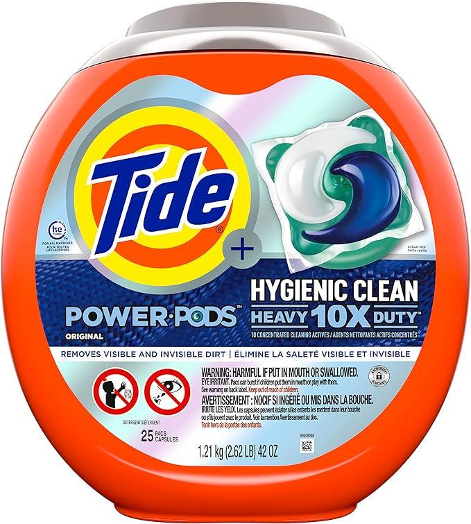 Капсули для прання Tide PODS Hygienic Clean для видимих ​​та невидимих ​​забруднень 25 шт.