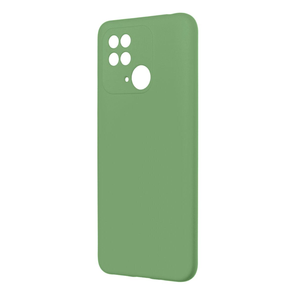 Противоударный чехол для Xiaomi Redmi 10C Cosmiс Full Case HQ 2mm / Apple Green