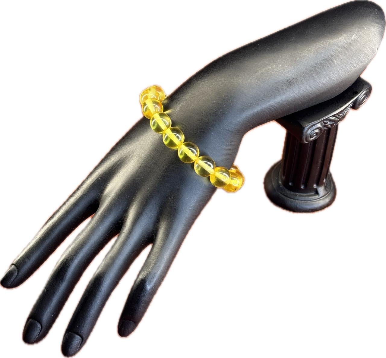 Браслет из янтаря 16 см (т-29)