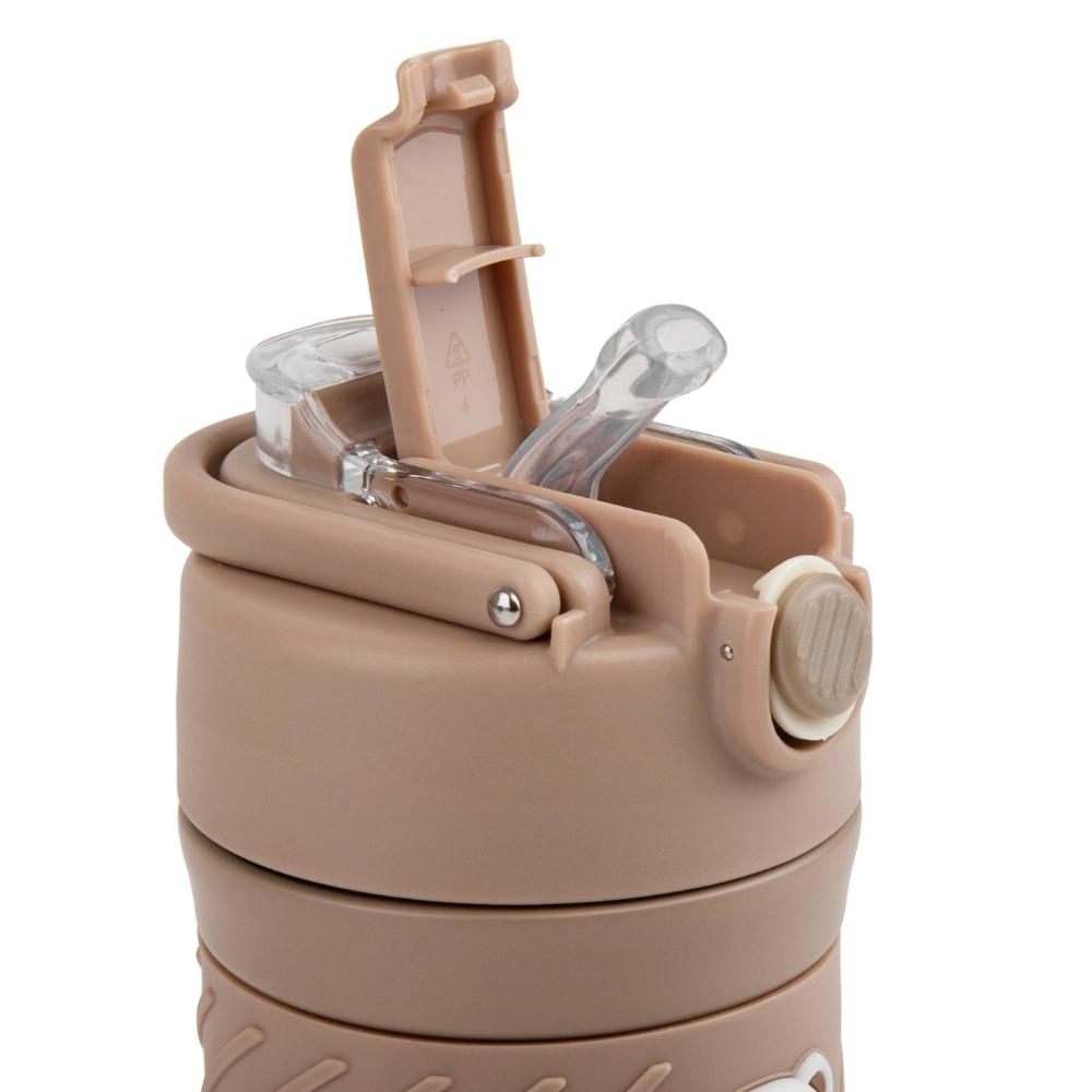 Термос Elisey Cute bear 420 мл Kоричневый (9064-004) - фото 3 Термос Elisey Cute bear 420 мл Kоричневый (9064-004) - фото 3