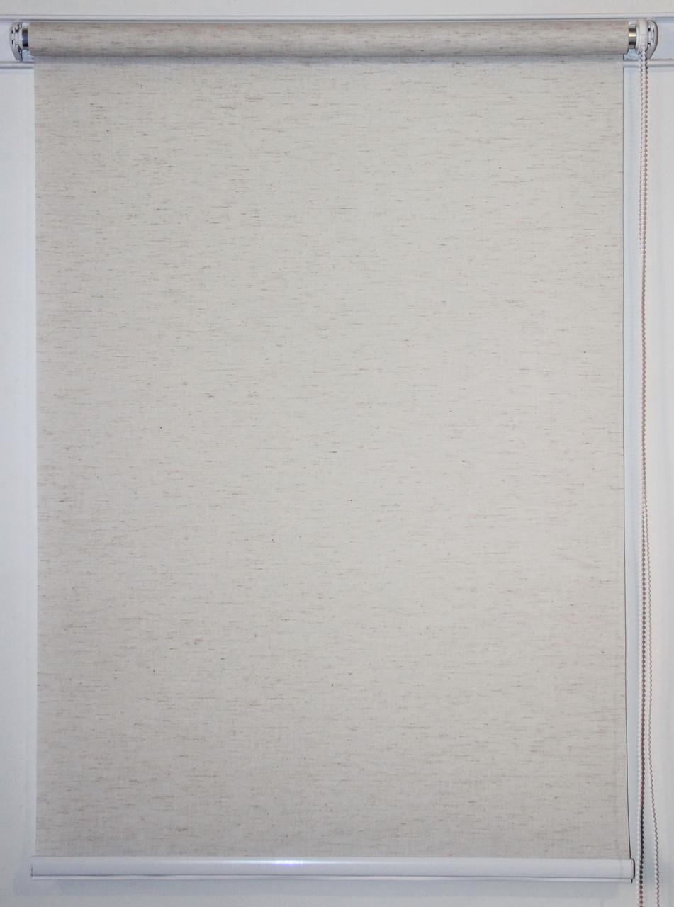 Рулонная штора Miranda Flax 37,5х150 см Кремовый (ВА-0001-31)