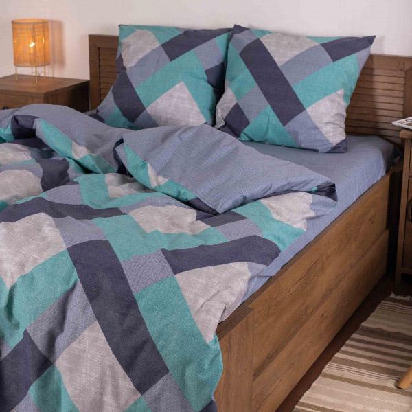 Комплект постельного белья Viluta Геометрия евро ранфорс (11212138)