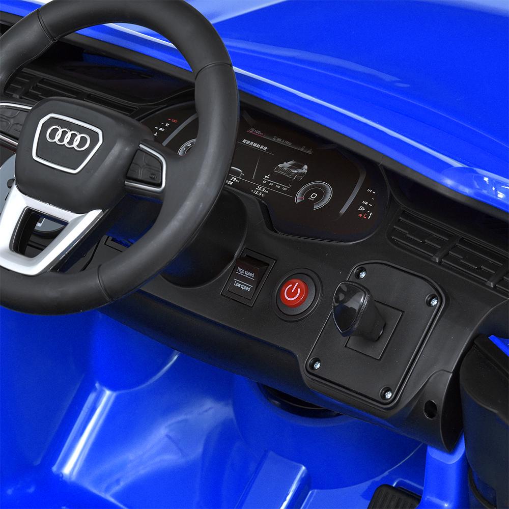 Детский электромобиль Bambi джип Audi Q7 M 5796EBLR Синий - фото 7 Детский электромобиль Bambi джип Audi Q7 M 5796EBLR Синий - фото 7