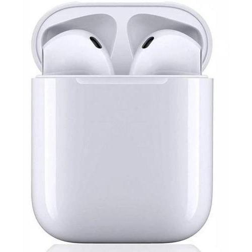 Наушники беспроводные i12 Bluetooth TWS сенсорные Белый (373073)