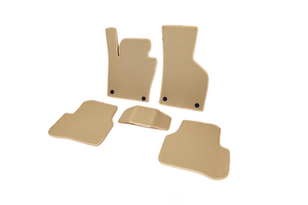 Коврики EVA Digital Designs для Volkswagen Passat B6 2006-2012 гг. этилвинилацетат Бежевый